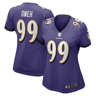 womens-nike-odafe-oweh-purple-baltimore-ravens-game-jersey_